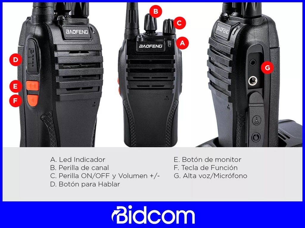 HANDY BAOFENG BF-999S 16 CANALES