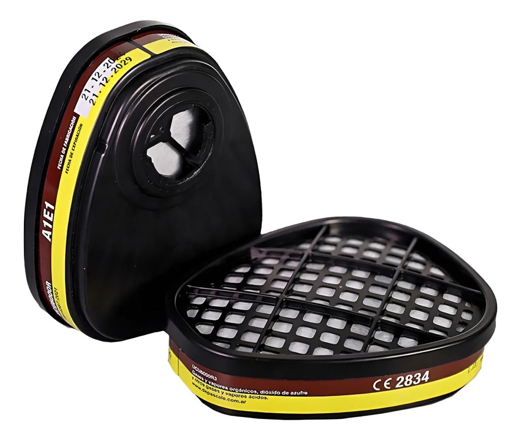 FILTRO PARA GASES SEMIMASCARA