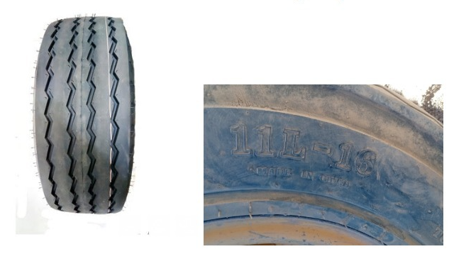 CUBIERTA DELANTERA RETROEXC 11L-16