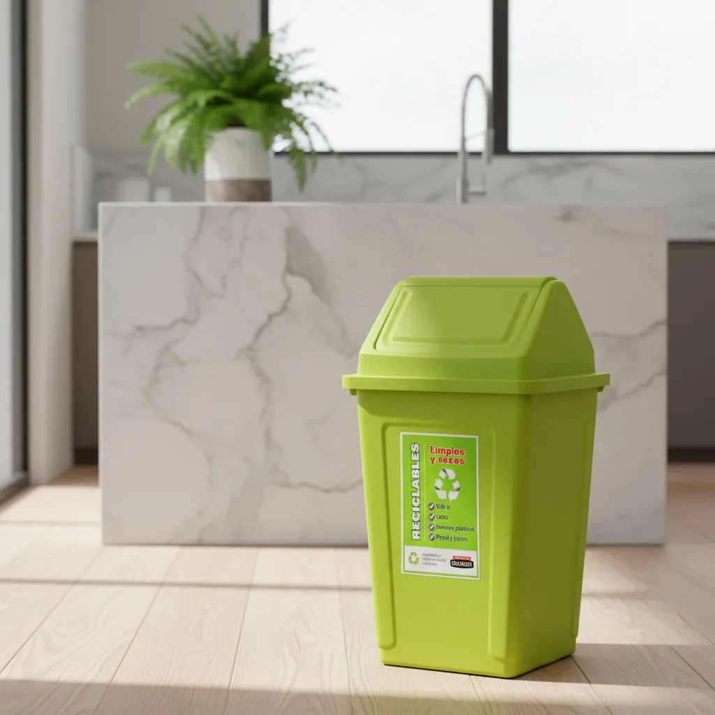 TACHO CESTO DE RESIDUOS RECICLABLE